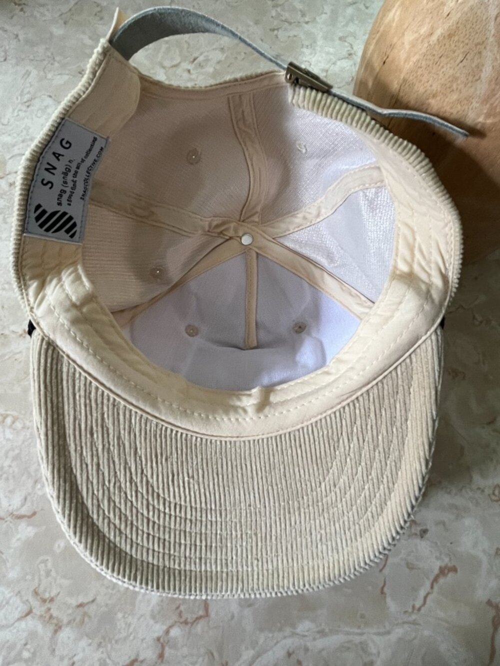 Snag Collective High Powered Mutant Hunter Thompson 5 Panel Corduroy Cap - Picture 6 of 8